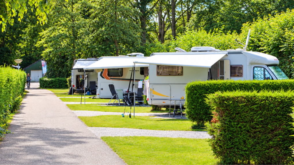 Camperplaats op de Koornmolen