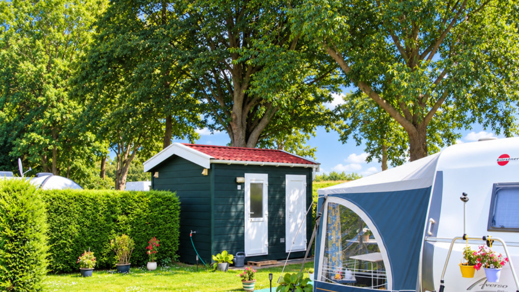 Kamperen met privé sanitair