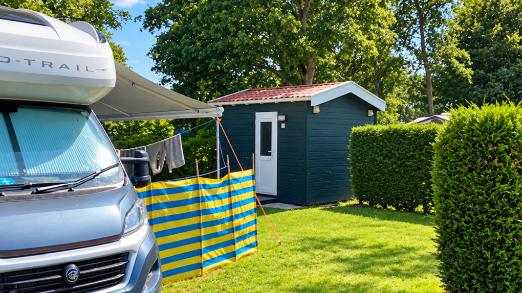 Kamperen met privé sanitair