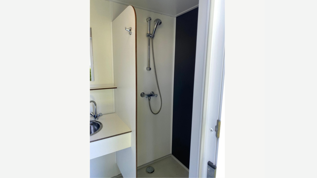 Binnenkant privé sanitair